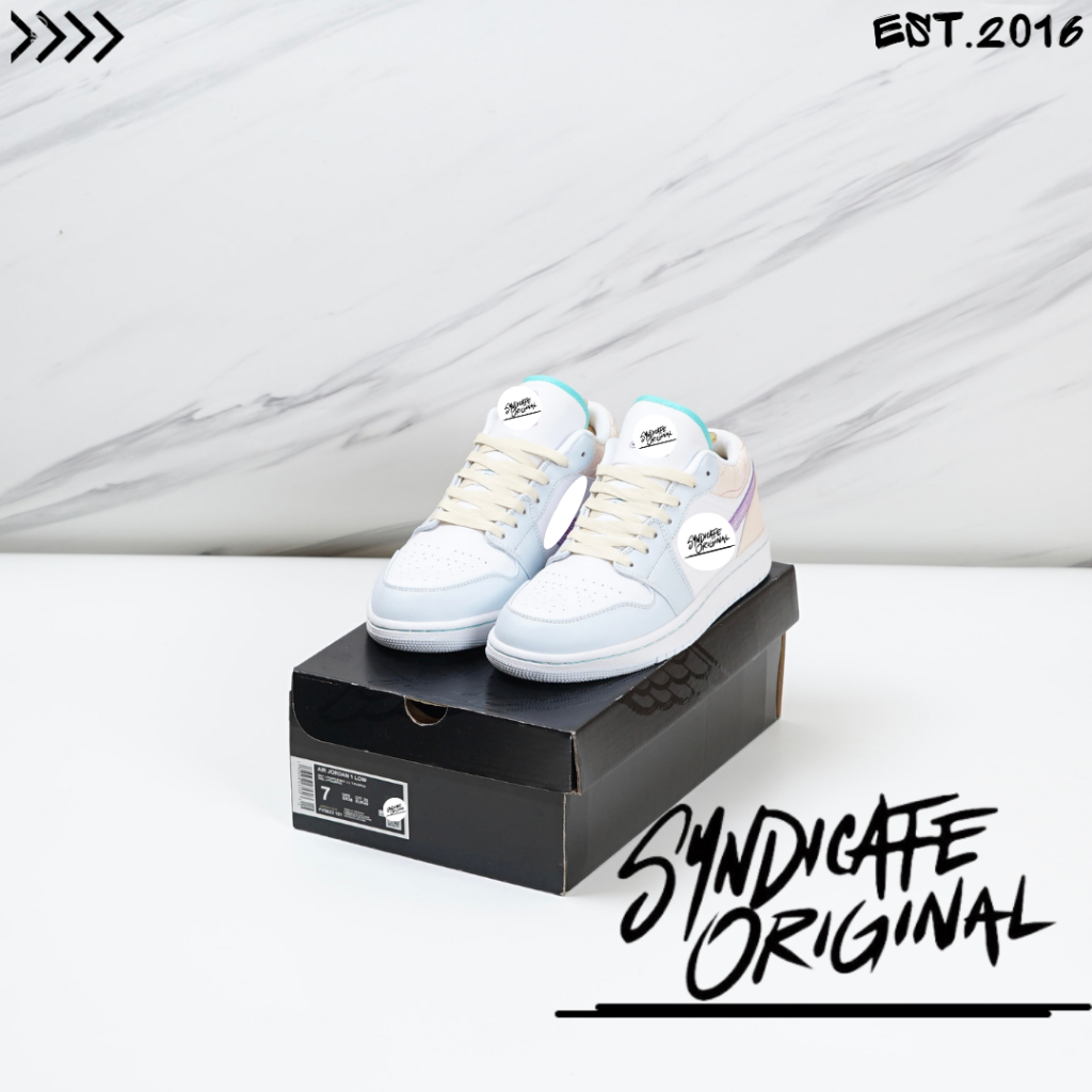 Sneakers AJ 1 Low Sky Purple Sashiko 00% BNIB