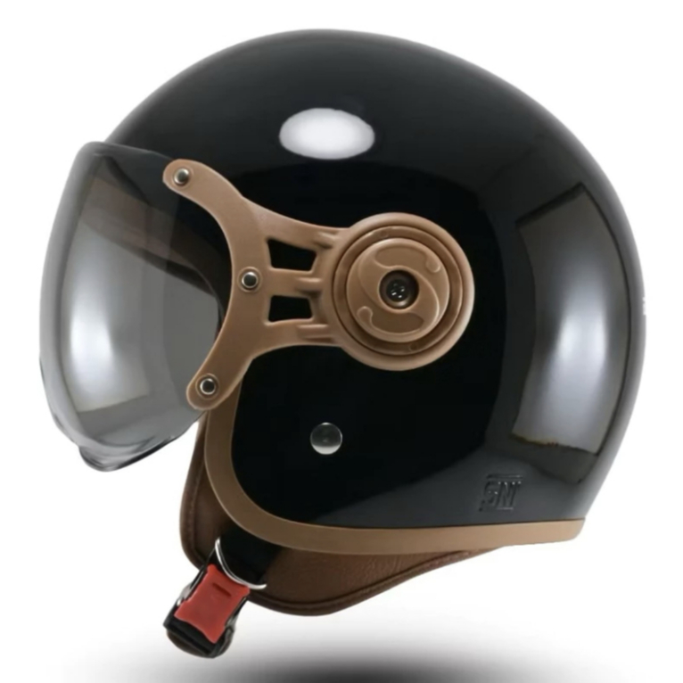 Helm Bogo Anak SNI Bipplast Lunar Kids Kaca Pilot Original Terbaru