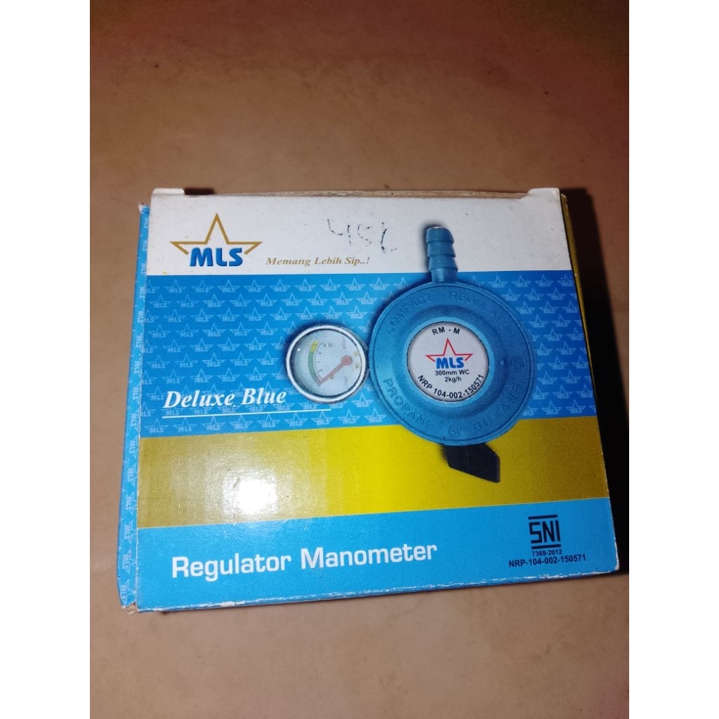 MLS regulator Mano meter
