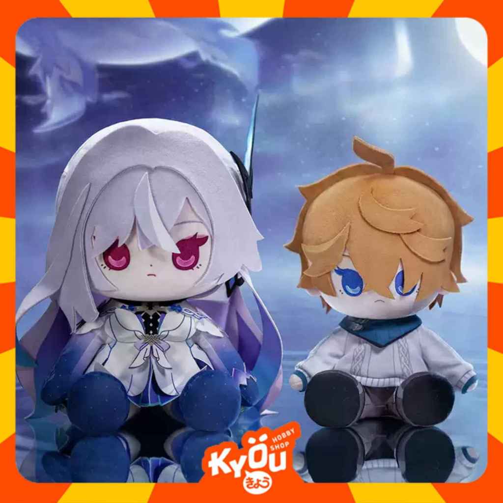 Skirk - Ajax Childe Sitting Plush Mascot - Genshin Impact