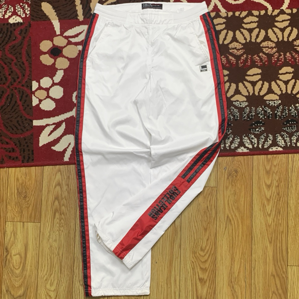 FUBU PLATINUM PARACHUTE PANTS SIZE 30-38 | FUBU TRACKPANTS PANTS |  TRACKPANTS FUBU PLATINUM | PARAC