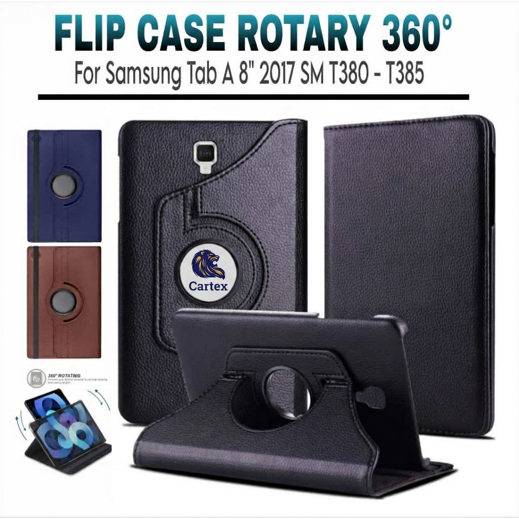 Case Rotary Samsung Tab A 8.0 2017 / T380/ T385/ samsung tab a8 / galaxy tab a8 / case samsung tab a