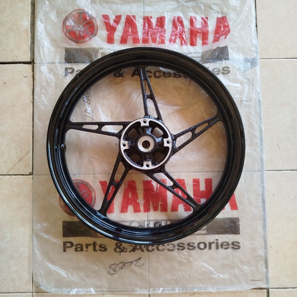 Velg Velk Belakang Jupiter MX New CW Cast Wheel Cakram Hitam Original YGP