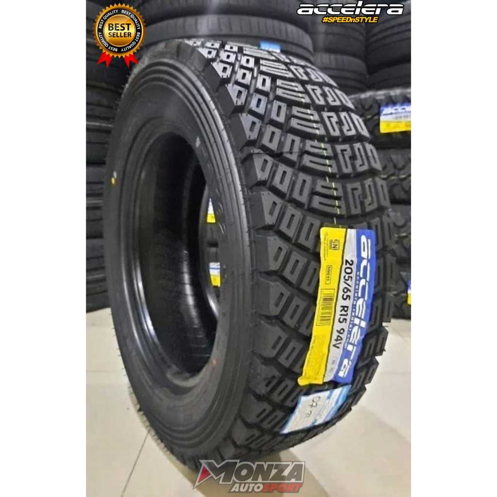 Ban mobil rally look ukuran 205/65 R15 accelera rally tubles