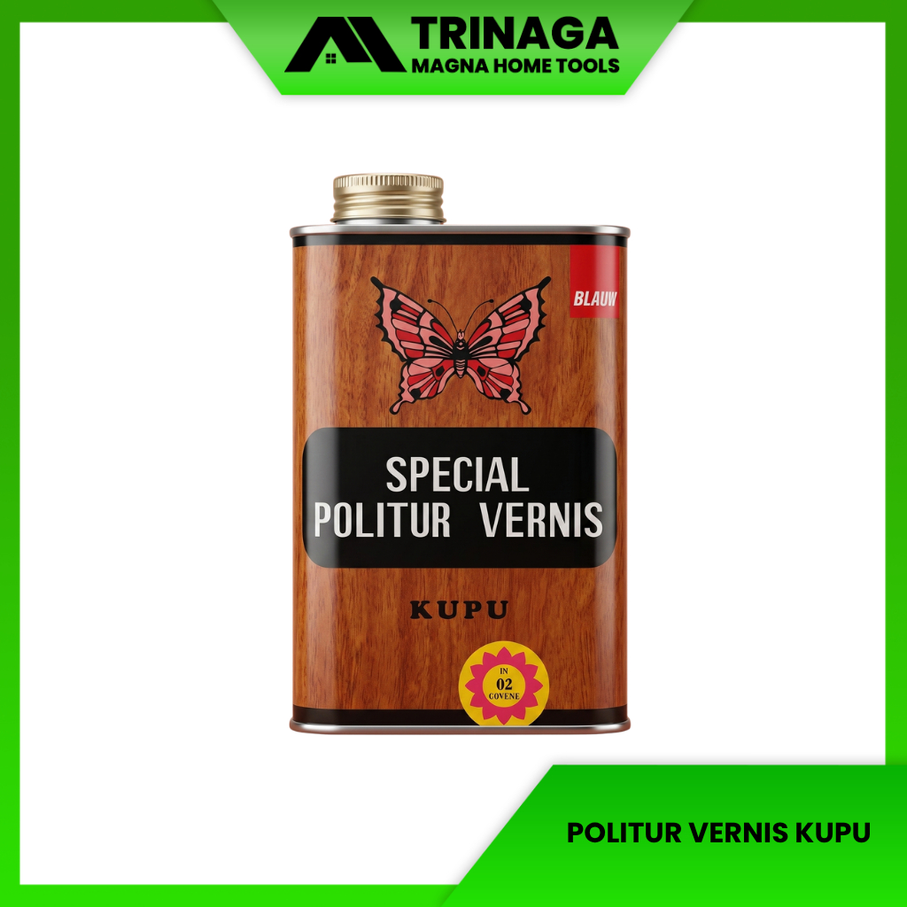 Politur Vernis Kupu Special 750 Ml Ori