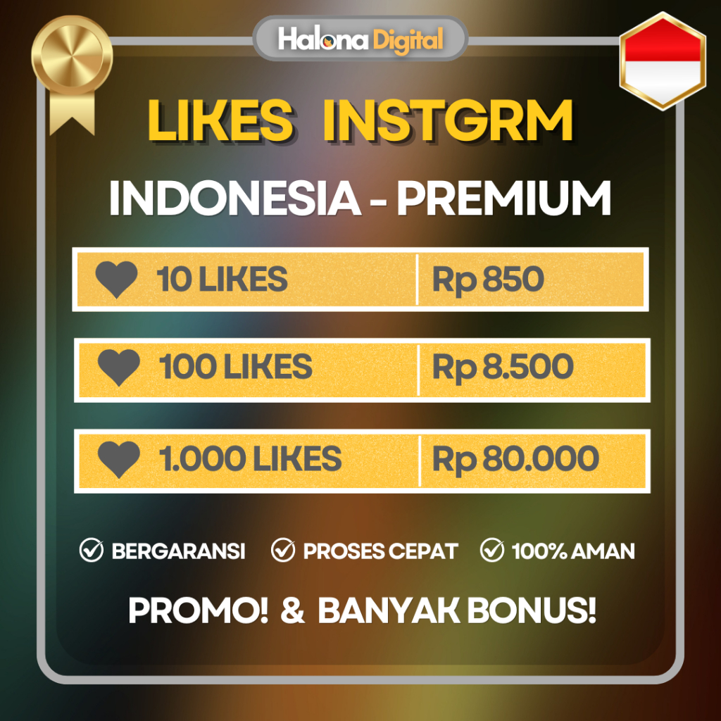 Like IG Indonesia Likes Instagram Indo PERMANENT - HIGH QUALITY