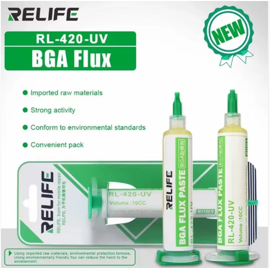 Flux Relife RL-422-IM / Flux Relife RL-420-UV / Flux Paste Amtech