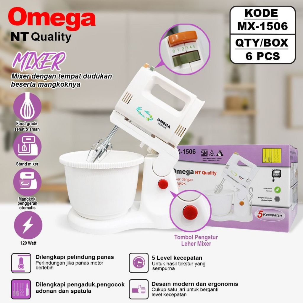 [ MX 1506 ] MIXER VIVA / OMEGA STAND MIXER