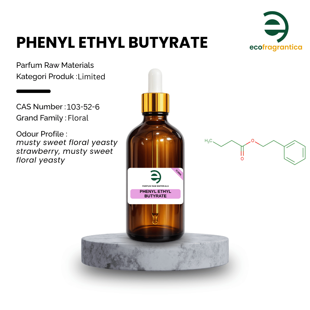 Ecofragrantica - Phenyl Ethyl Butyrate - Aromachemical