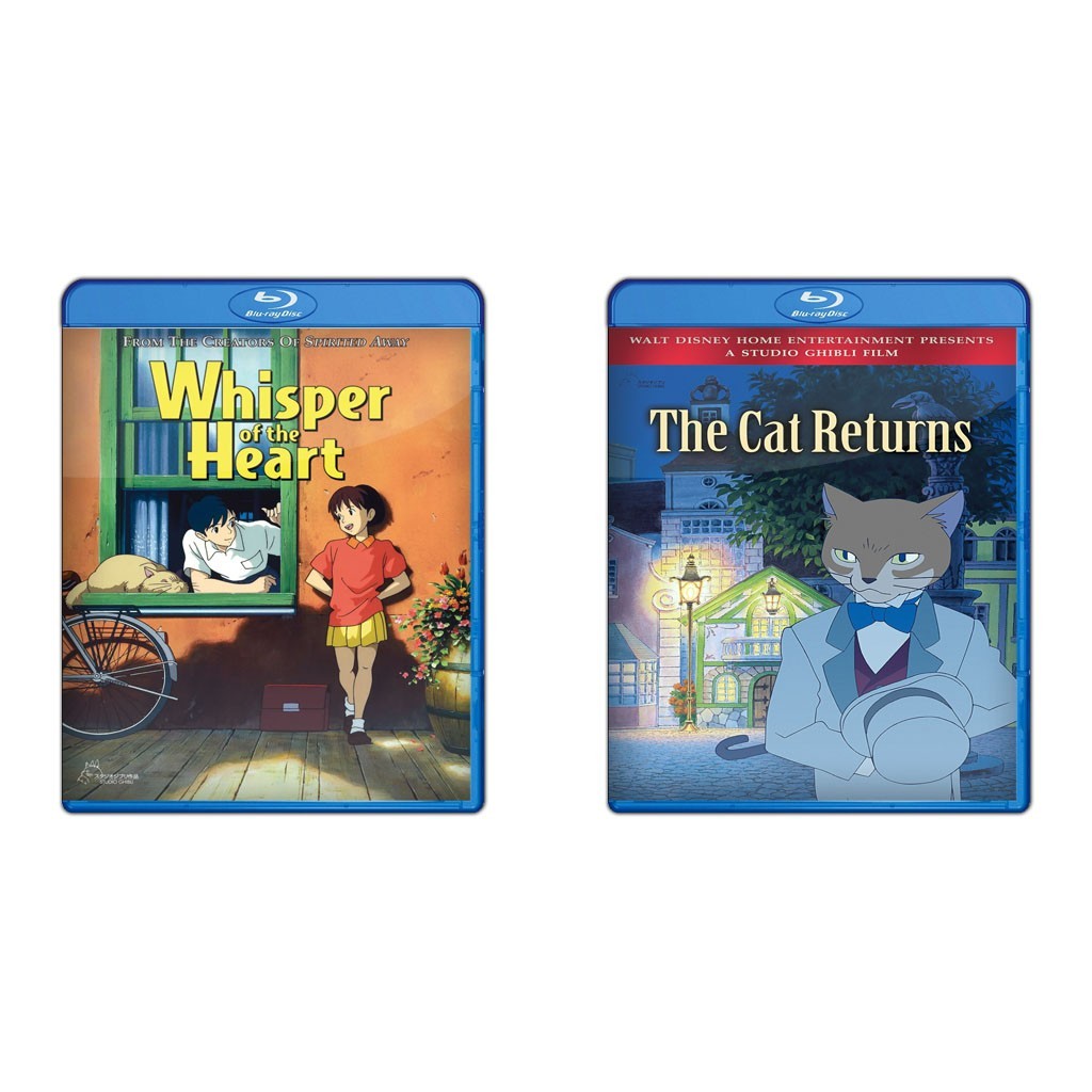DVD Whisper Of The Heart (1995) + DVD The Cat Returns (2002)