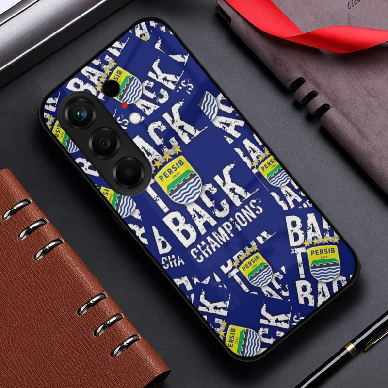 Case Glossy Motif [PERSIB EDITION] for TECNO CAMON 50 4G - Casing - Case Glossy - Case Akrilik - Cas