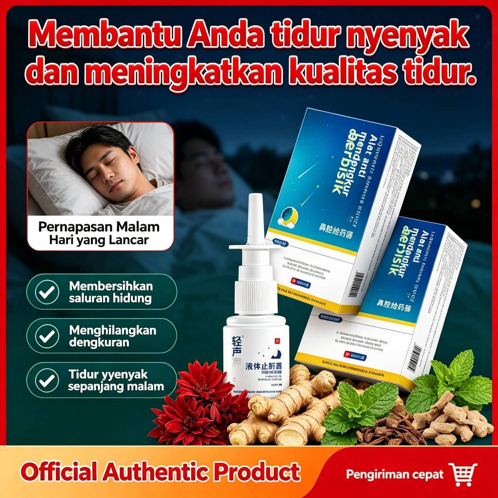 [Sertifikasi Resmi] Pengiriman Cepat Dekongestan hidung ini adalah dekongestan hidung cair yang mene