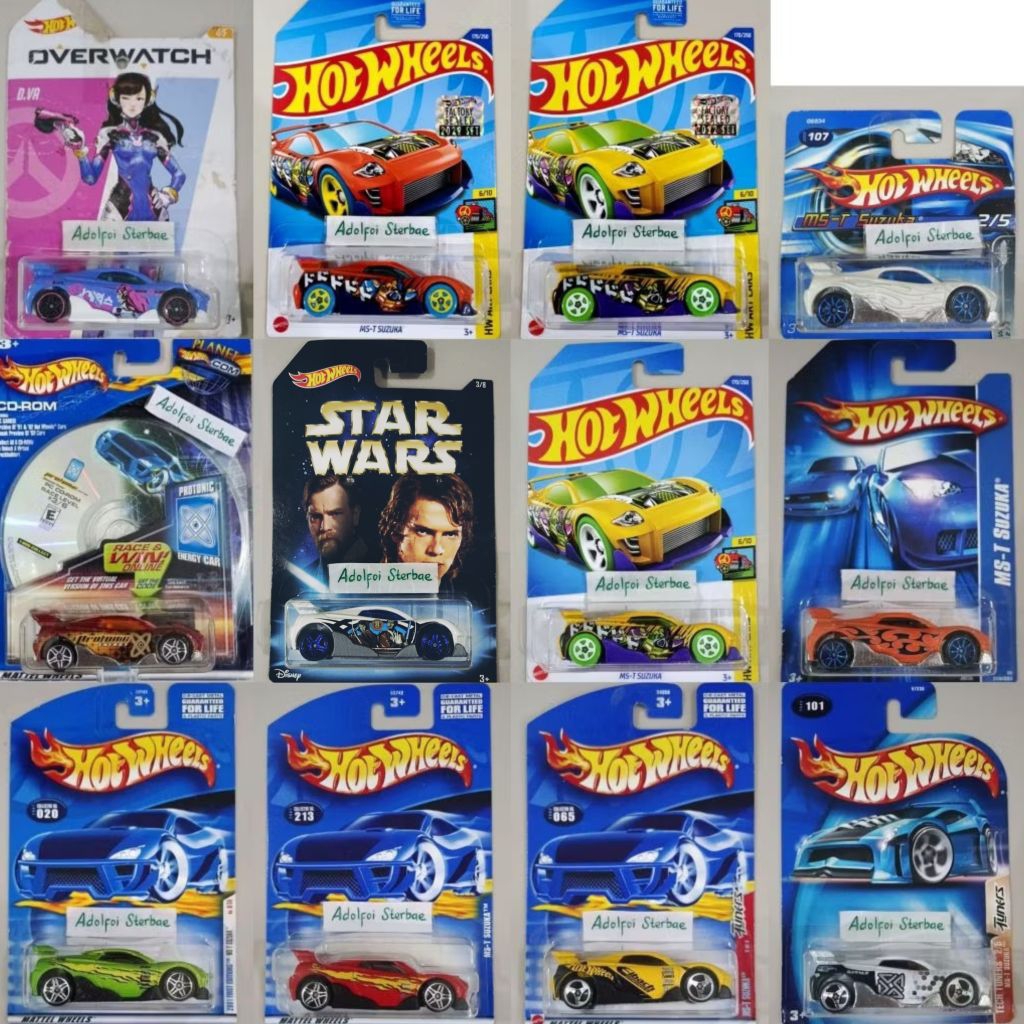 hotwheels hot wheels ms-t mst suzuka mstsuzuka tech tuners yokohama eibach springs cd-rom cd rom pro