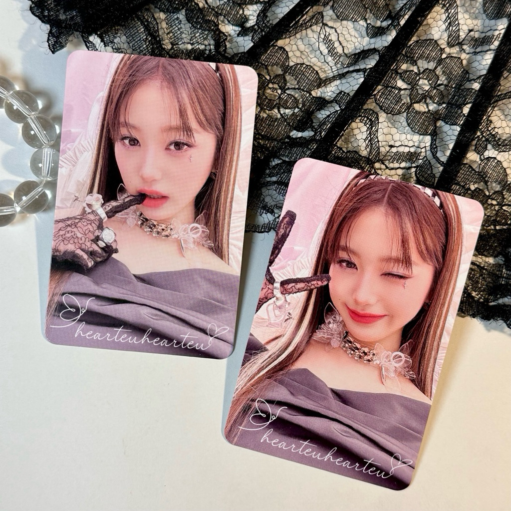 hearteuhearteu — [READY STOCK] IVE Jang Wonyoung Official Photocard from Album ON Ver. & POB Starshi