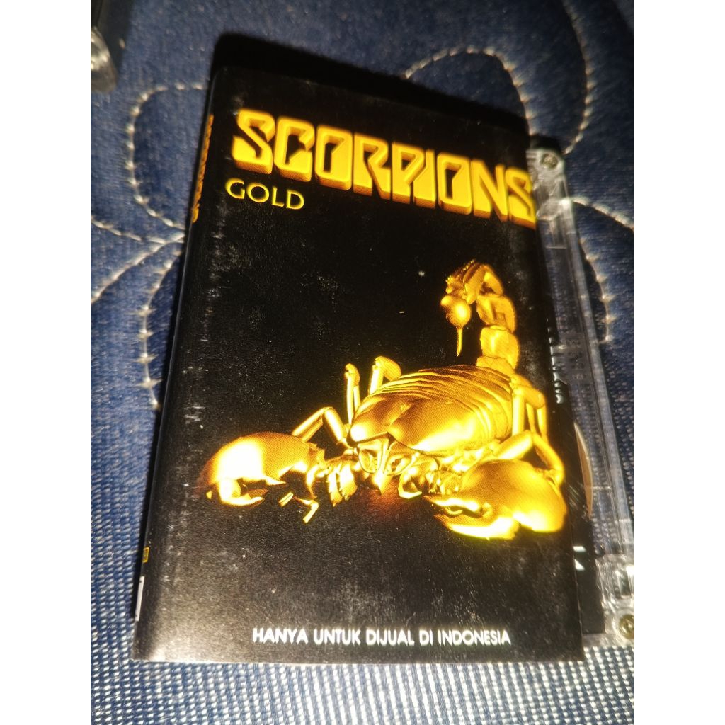 Kaset Pita Scorpions Gold