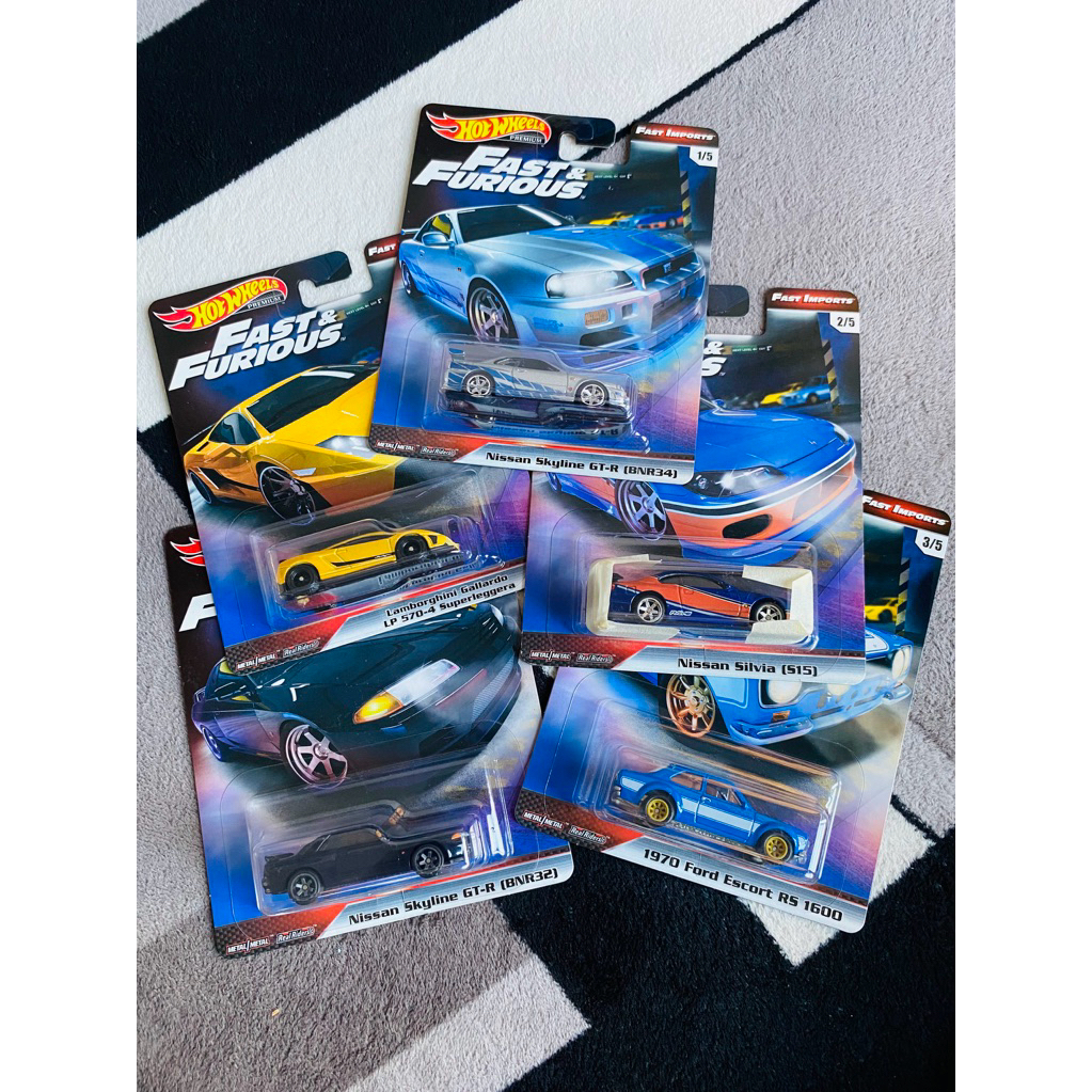 Hotwheels Premium Fast & Furious Fast Imports