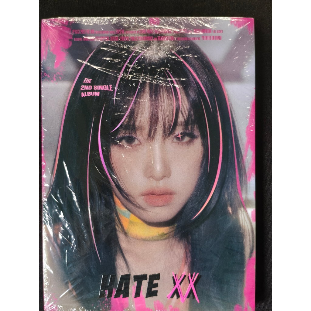 Official Album CHOI YENA 2nd Single Album - HATE XX (SEALED) Hate Ver.
