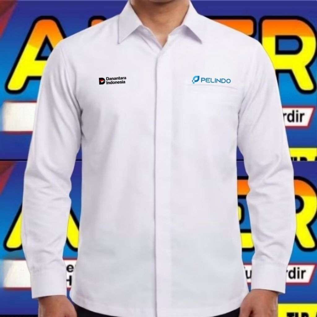 Kemeja Pelindo BUMN baju Pelindo BUMN Seragam Pelindo BUMN baju kerja Pelindo BUMN Kemeja BUMN Pelin
