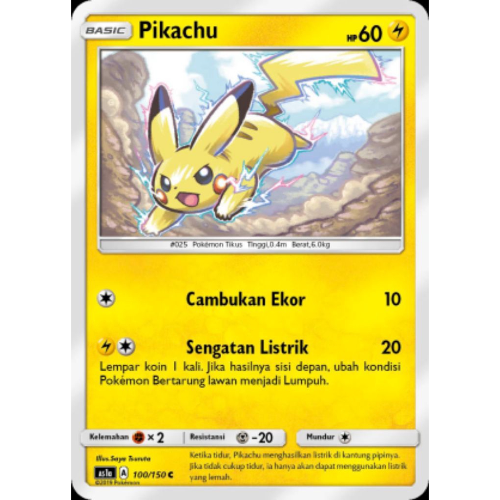 pikachu Cambukan ekor 2019