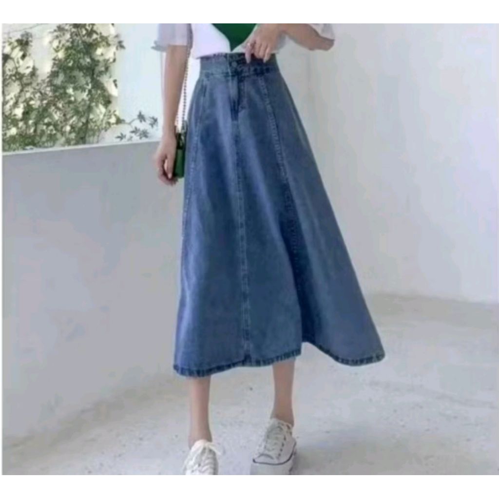rok denim payung