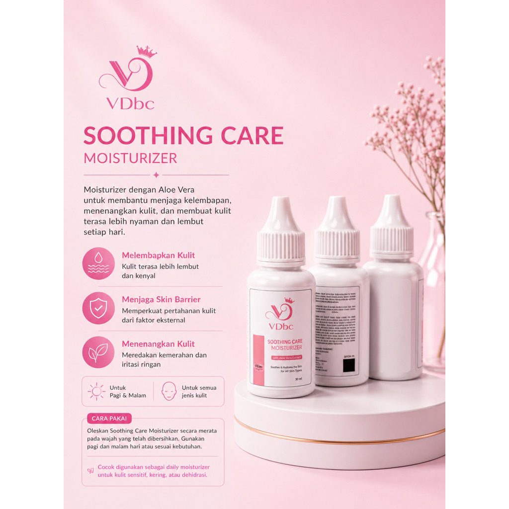 Soothing Care Moisturizer (pelembab)