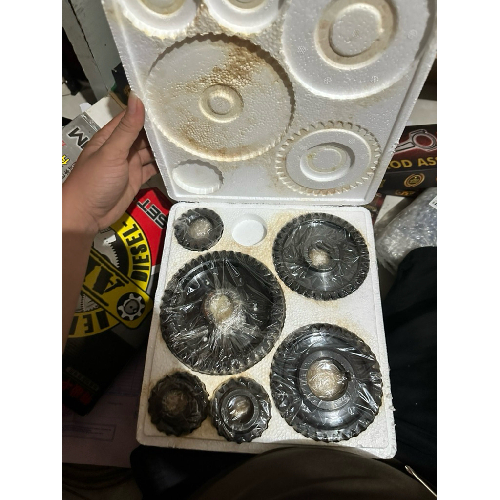 S1125 S1130 Gear Set Gigi Komplit Lurus mesin dongfeng 30PK 33PK