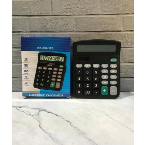 Kalkulator Energi Surya 12-Digit Electronic Calculator