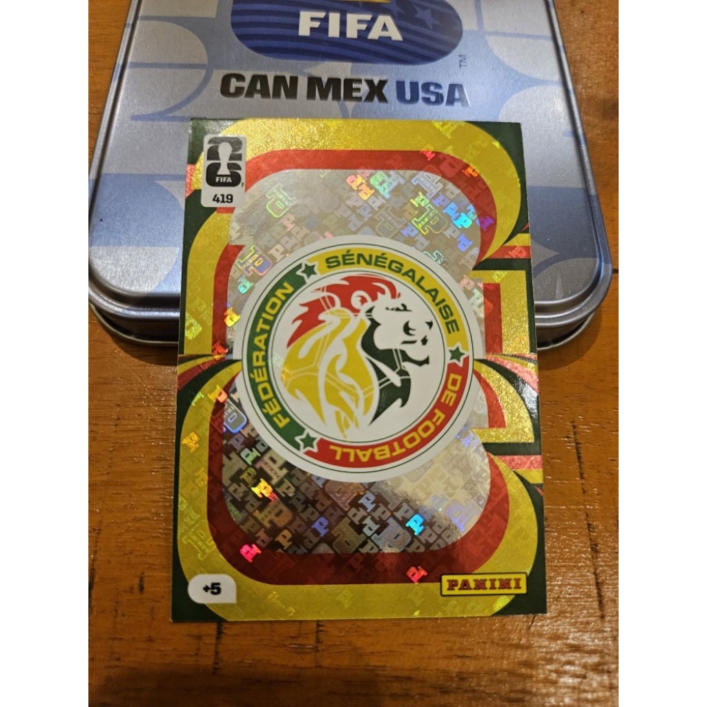Kartu Panini World Cup 2026 Logo Senegal
