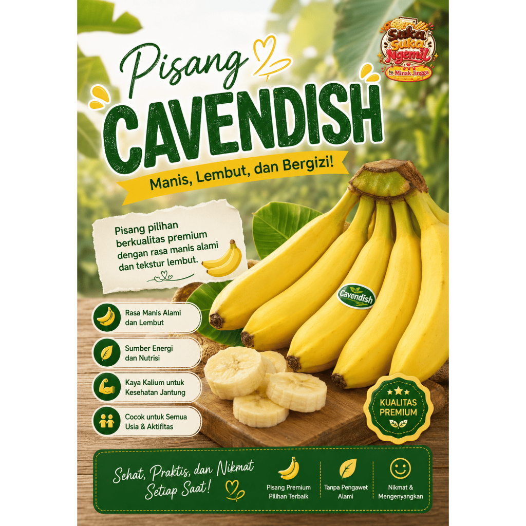 Pisang Cavendish 1 Sisir