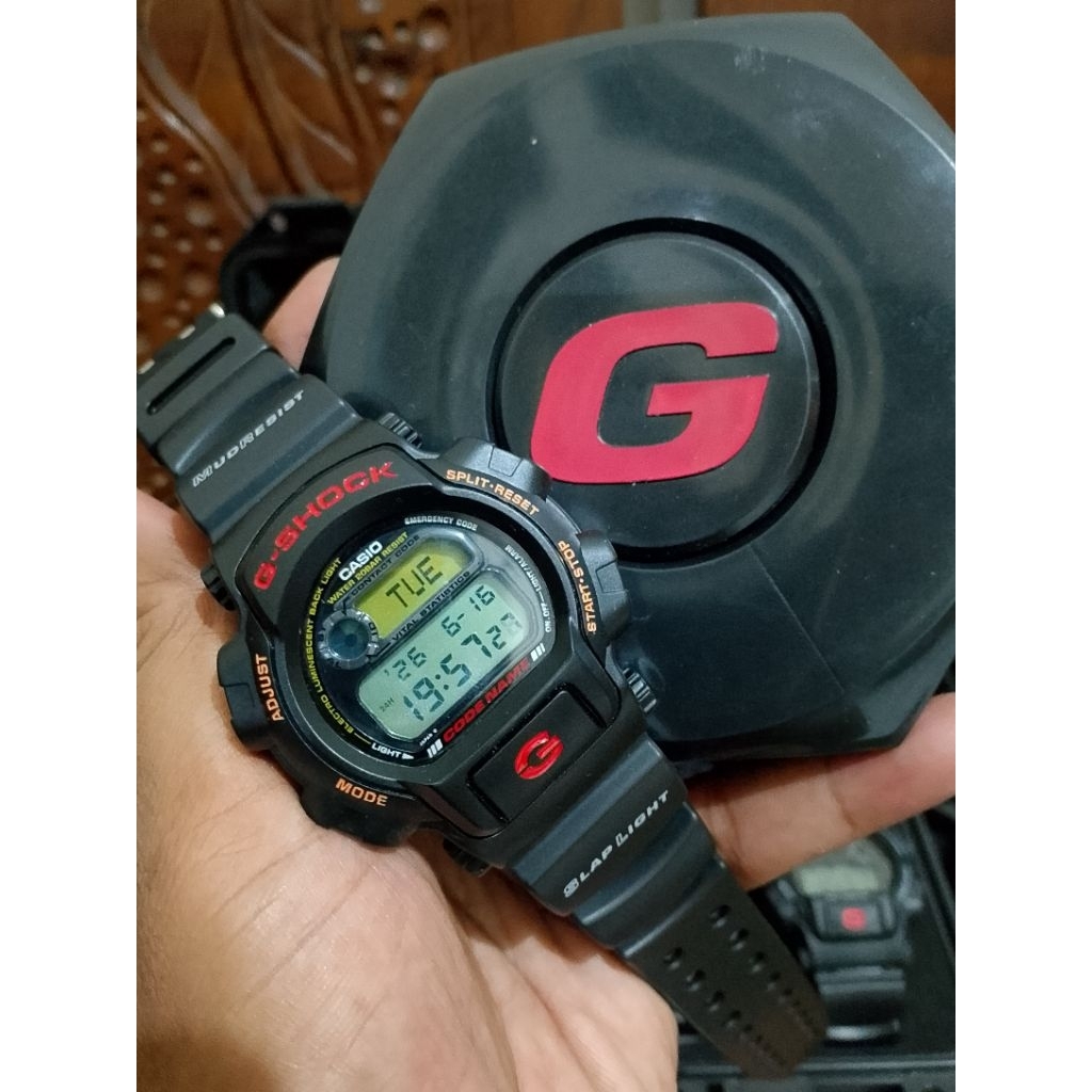 Casio G-Shock DW-8500 Codename Mud Resist Vintage Original Second Shock Resist Water Resistance