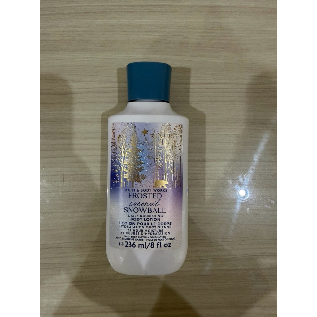 Bath And Body Works Frosted Coconut Snowball Body Lotion