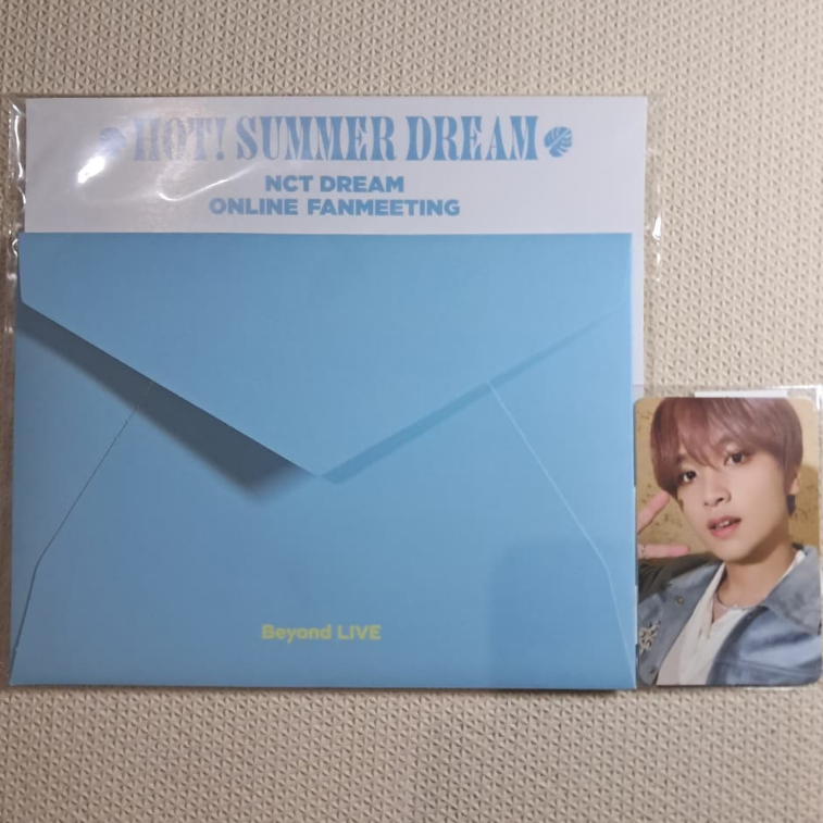 NCT DREAM HAECHAN HOT SUMMER DREAM AR TICKET OFFICIAL PHOTOCARD