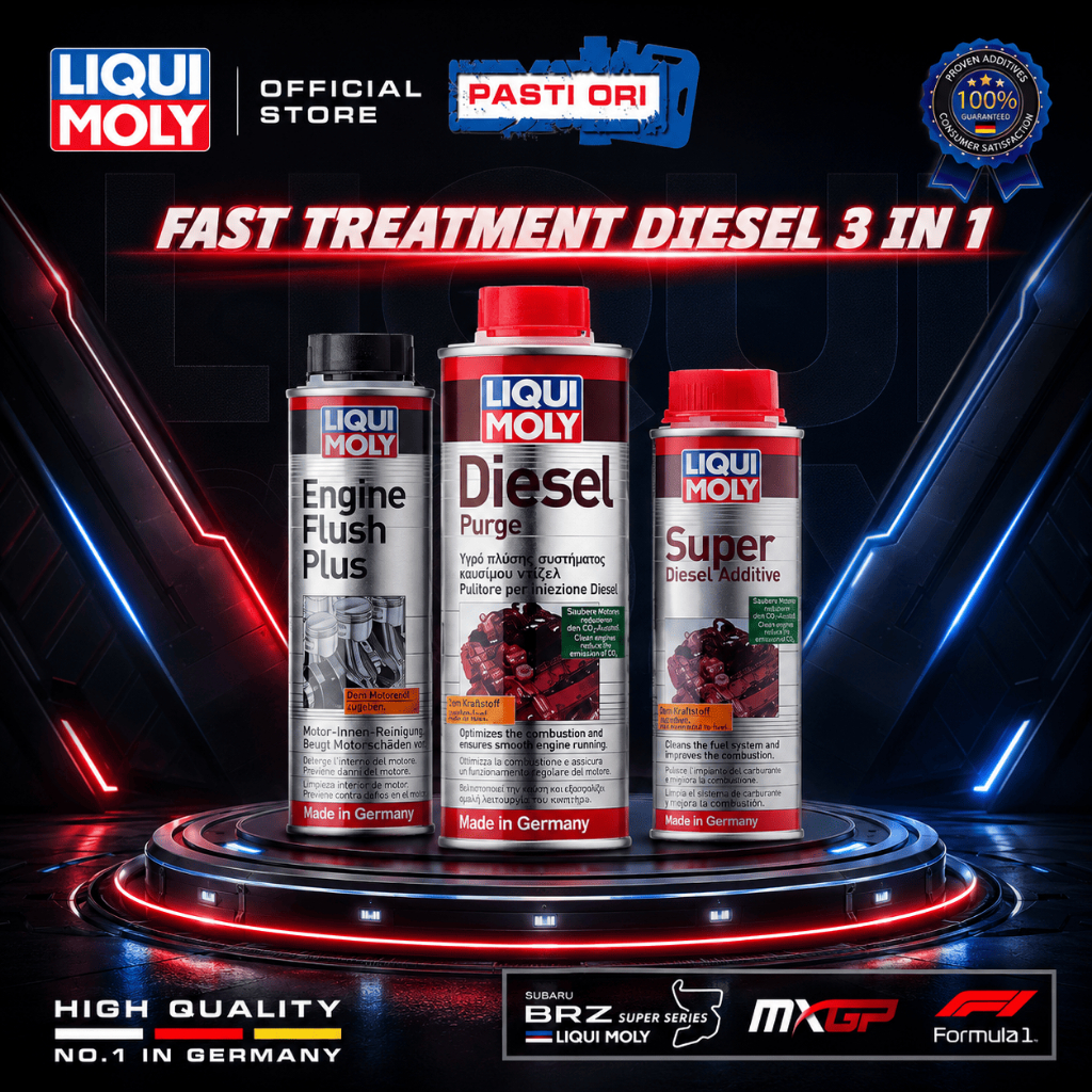 [Fast Treatment 3 in 1 Diesel] Engine Flush+Diesel Purge+Super Diesel