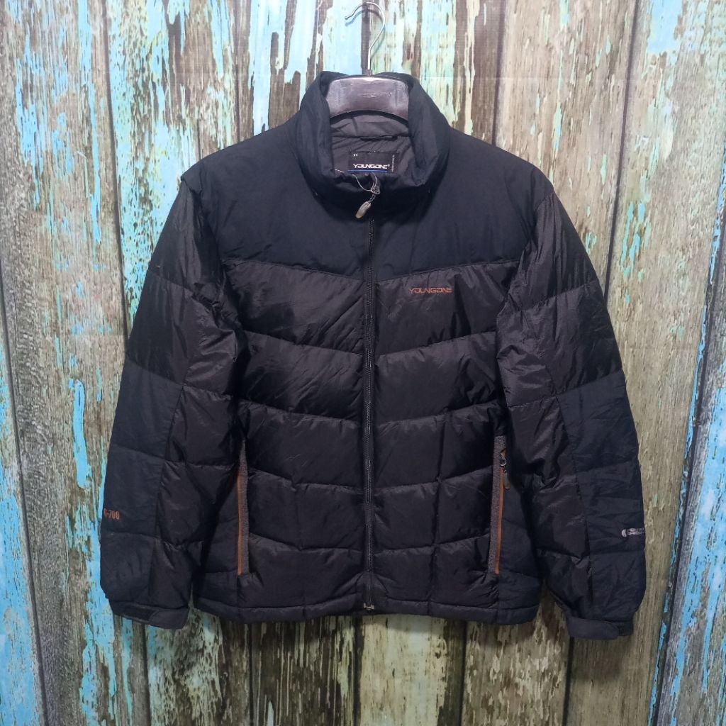 Jacket bulang YOUNGONE  winter outdoor hangat size 95 fit XL (Panjang 70cm Lebar 60cm)