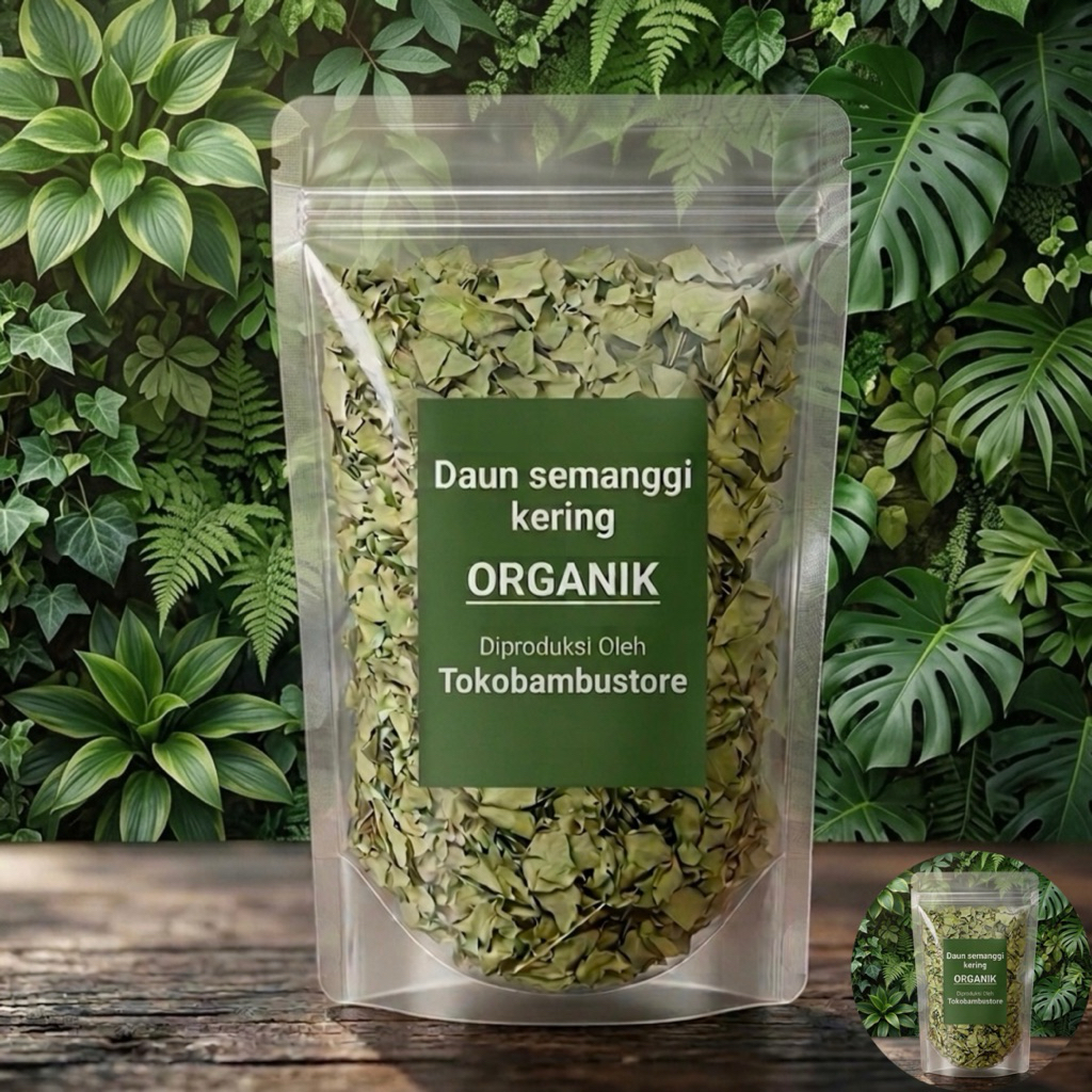 Jual daun semanggi kering murni daun tanpa batang-az