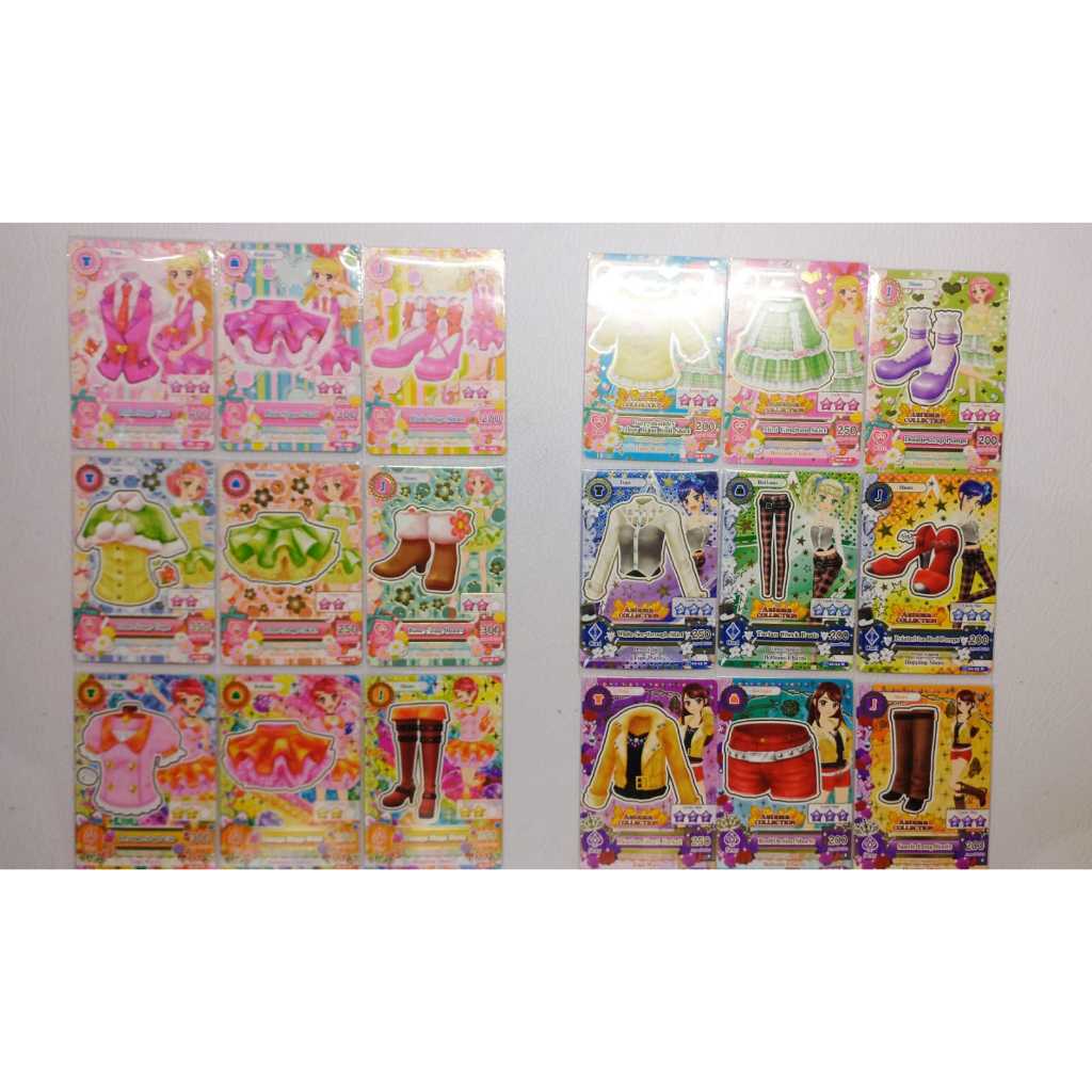 aikatsu sets & fanbook