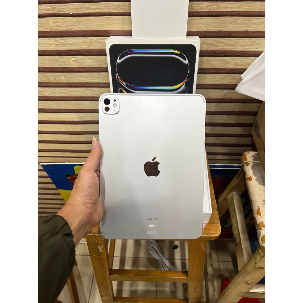 second hand iPad Pro 11’’ M4 256 garansi resmi ex display