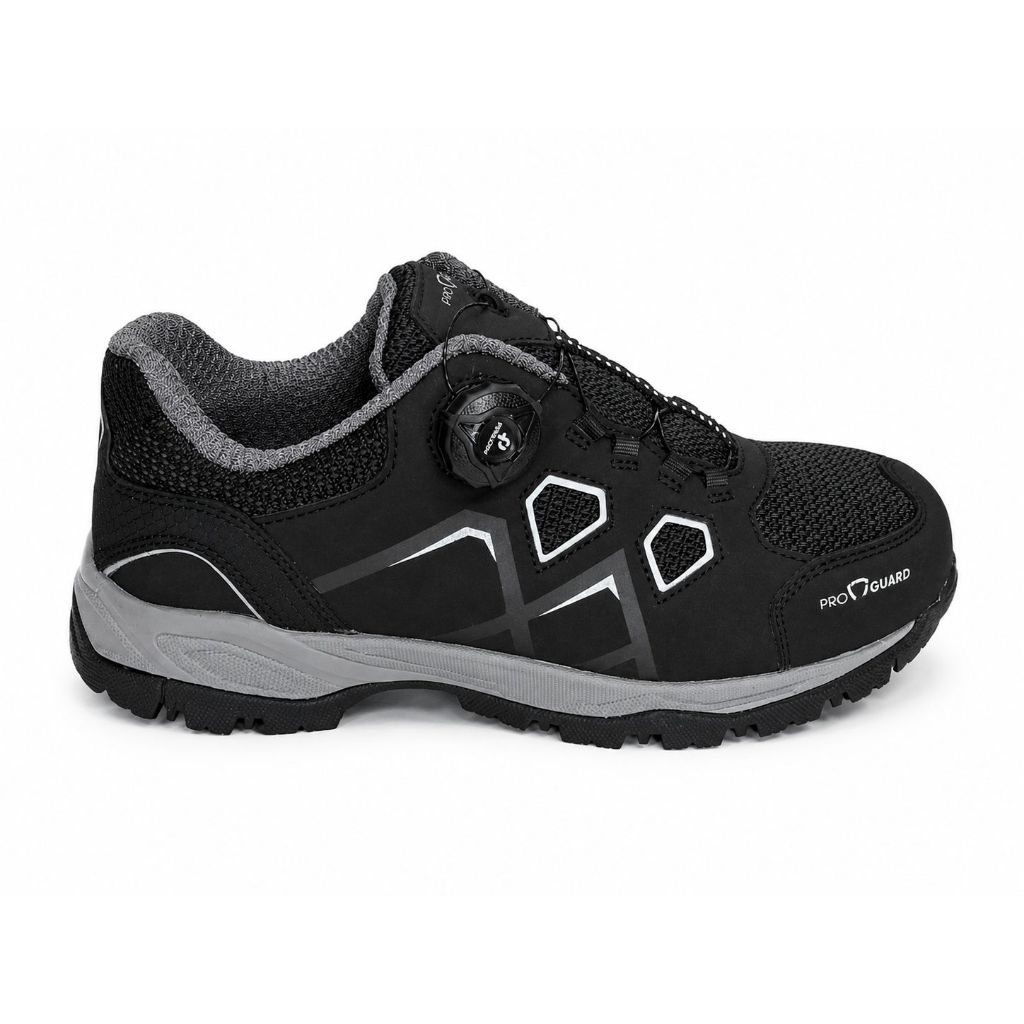 Sepatu Safety Proguard PG S12 Hitam - Safety Shoes Pro guard PG-12 Black