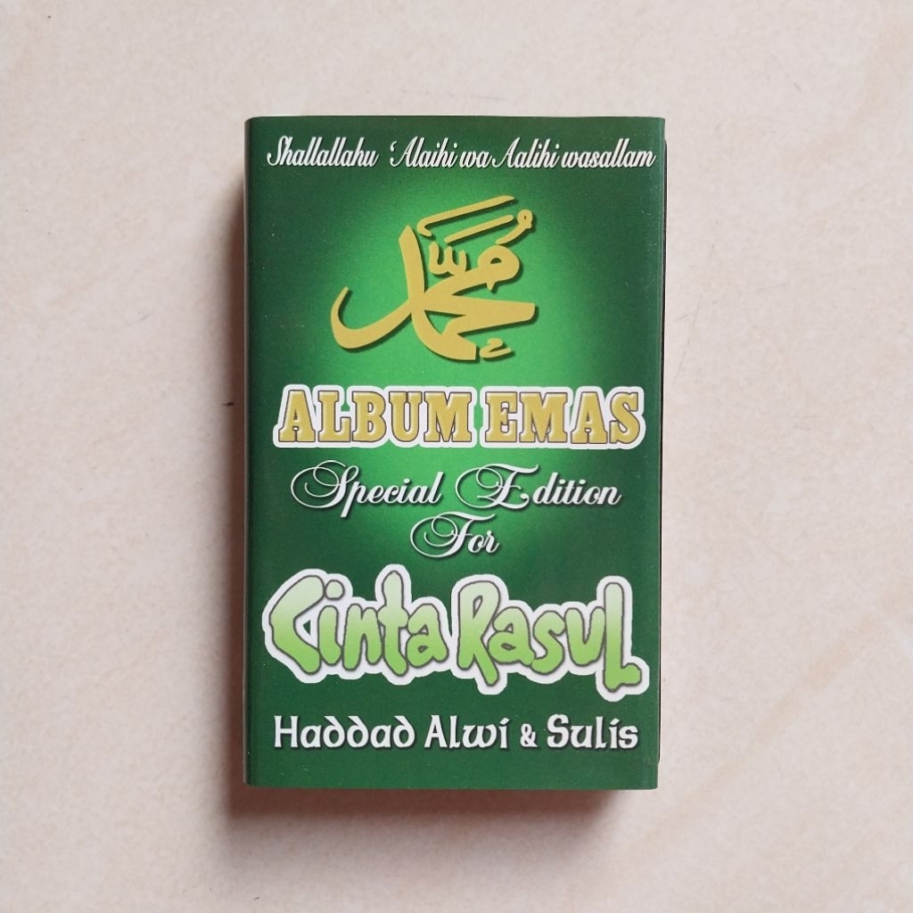 KASET CINTA RASUL SPECIAL EDITION / CINTA RASUL BERSAMA HADDAD ALWI VOL 1 / CD THE BEST OF SULIS