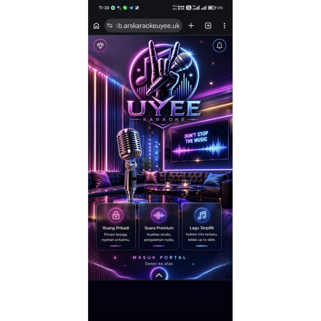 PROGAM KARAOKE KEKINIAN "UYEE KARAOKE SYSTEM"