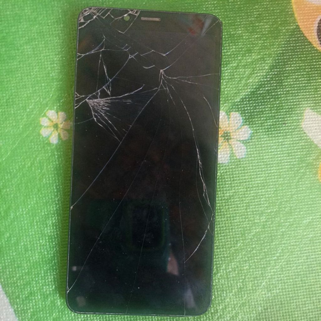 lcd+frame redmi 6a minus retak2