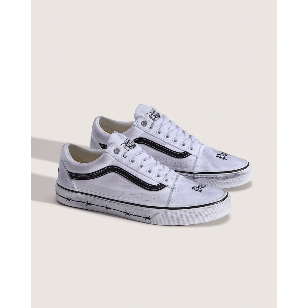VANS x TRAVIS BARKER Old Skool True White AUTHENTIC