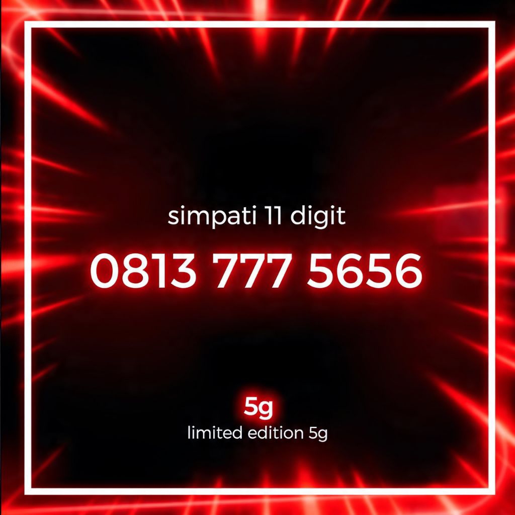 NOMOR CANTIK SIMPATI 11 DIGIT 4G 5G SERI TRIPLE ABAB 0505 1515 2525 3737 RAPIH MURAH - 0813 666 ABAB