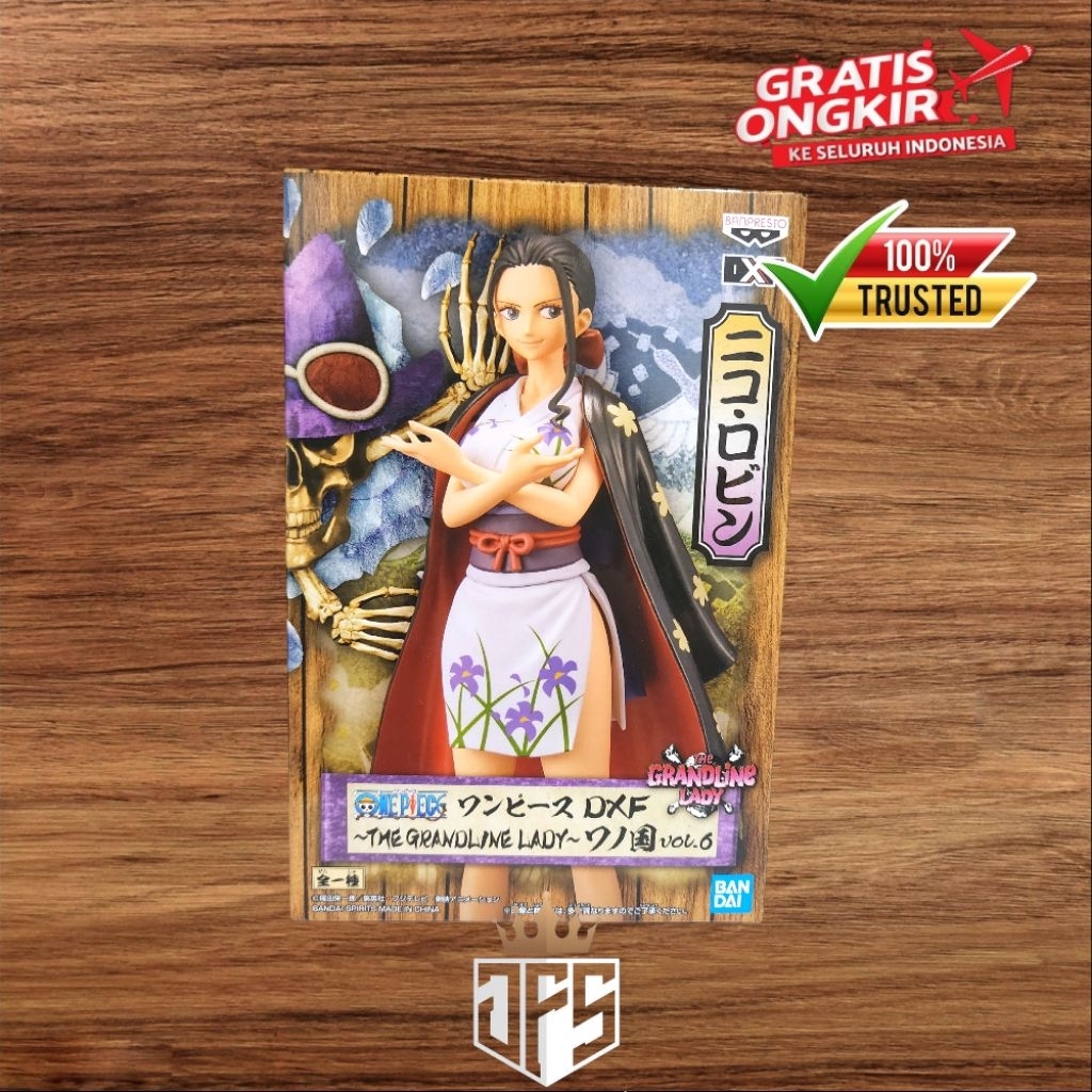 Figure One Piece DXF Nico Robin The Grandline Lady Wano Vol. 6 Original Bandai