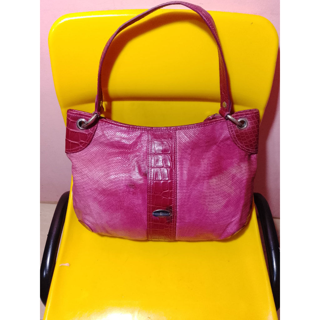 TOSCANO Italy Genuine Leather Shoulder Bag Tas Wanita AUTHENTIC WITH TAG