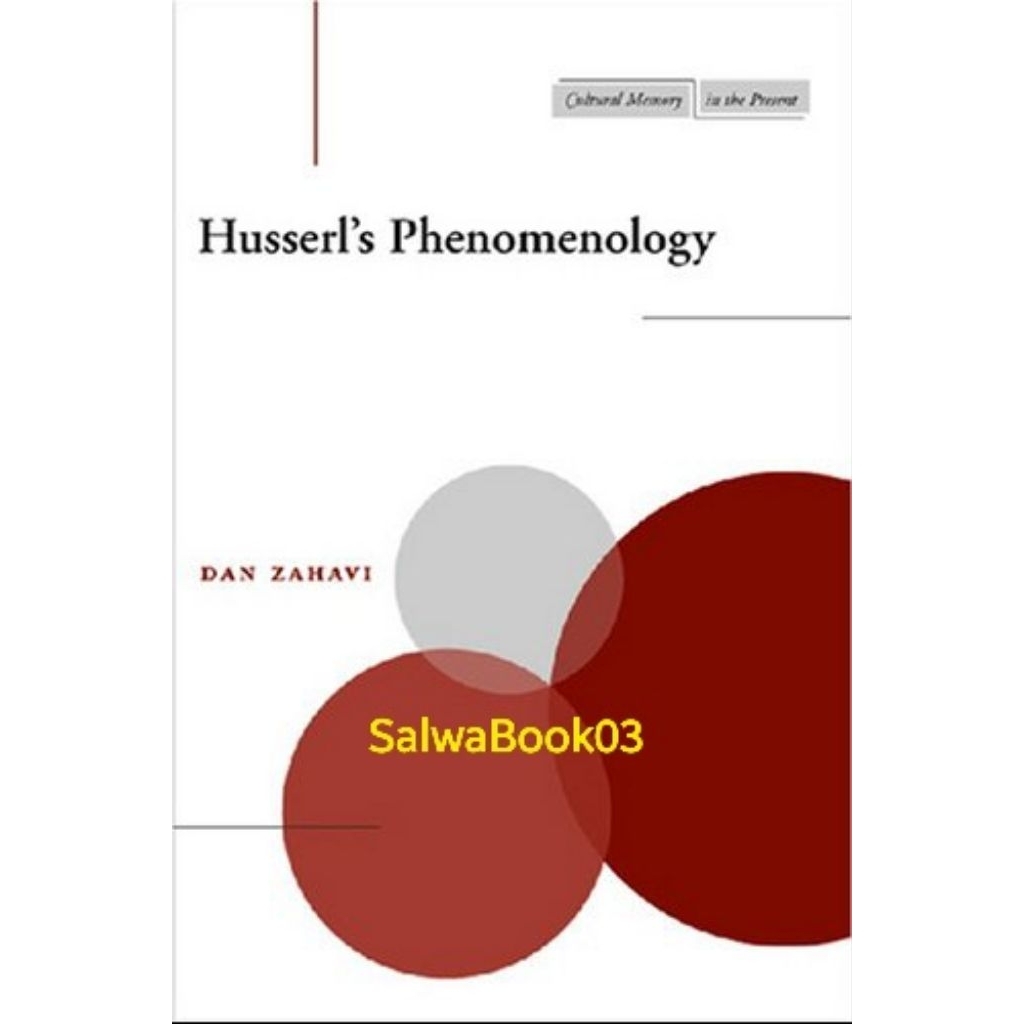 Buku Husserl’s Phenomenology