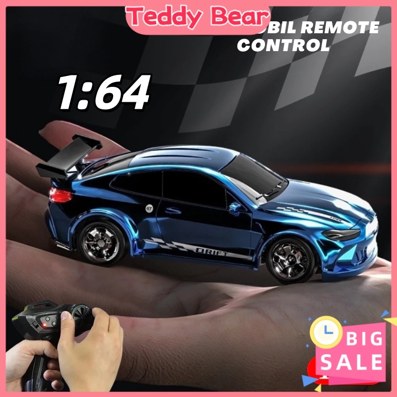 READY Desktop Drift Car 1:64 Mobil RC Mini bisa Drift 4WD Full Propo