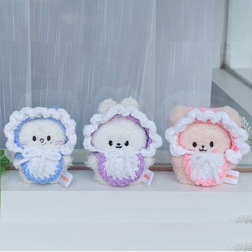Aegi Set Skzoo Micro | Baju Crochet Doll Skzoo Micro Straykids