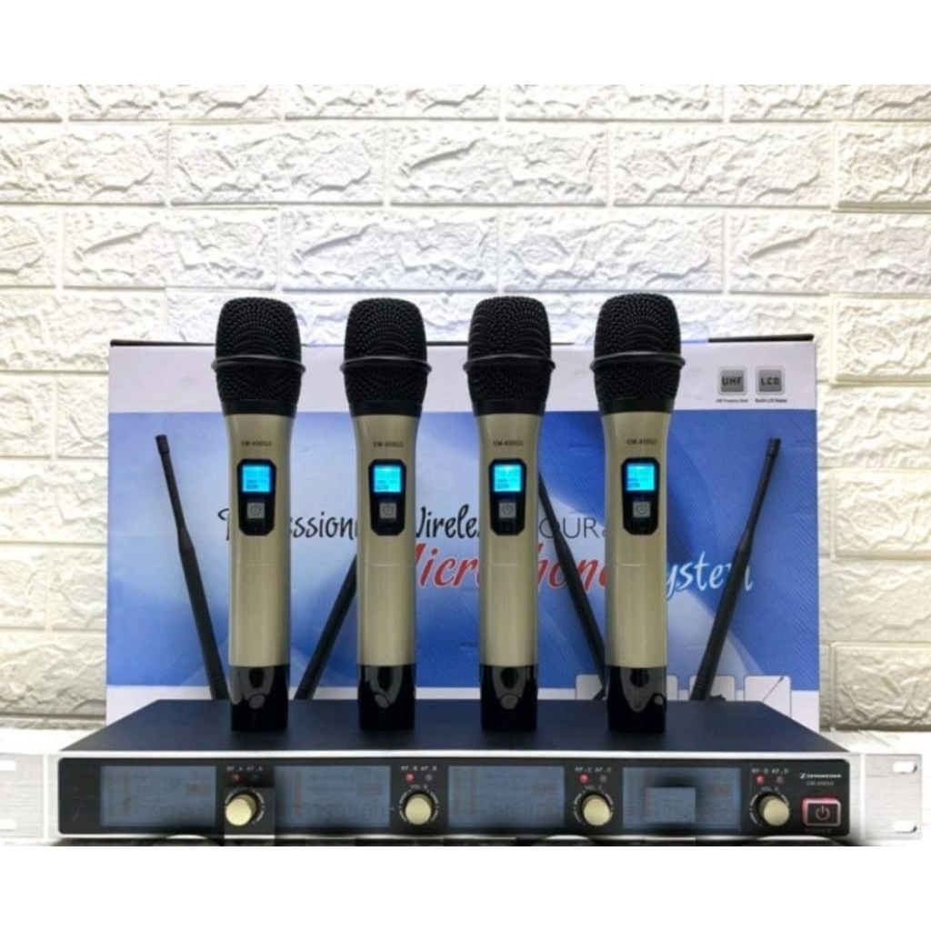 MIC WIRELESS SENNHEISER E450 4 MIC WIRELESS