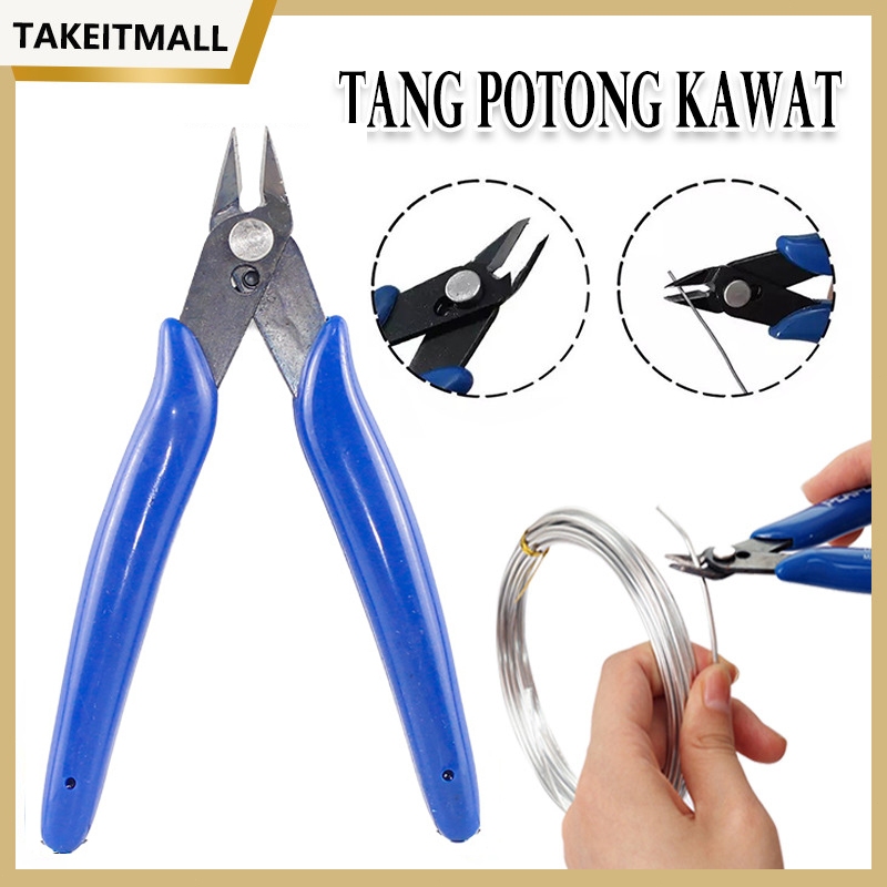 Tang Potong Kawat Mini / Tang Pemotong Kabel Serbaguna Wire Cutter